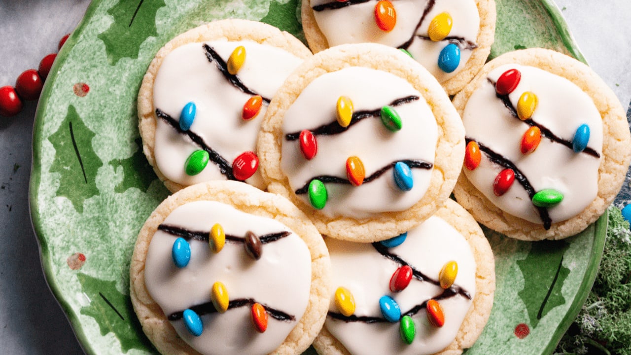Christmas Lights Cookies