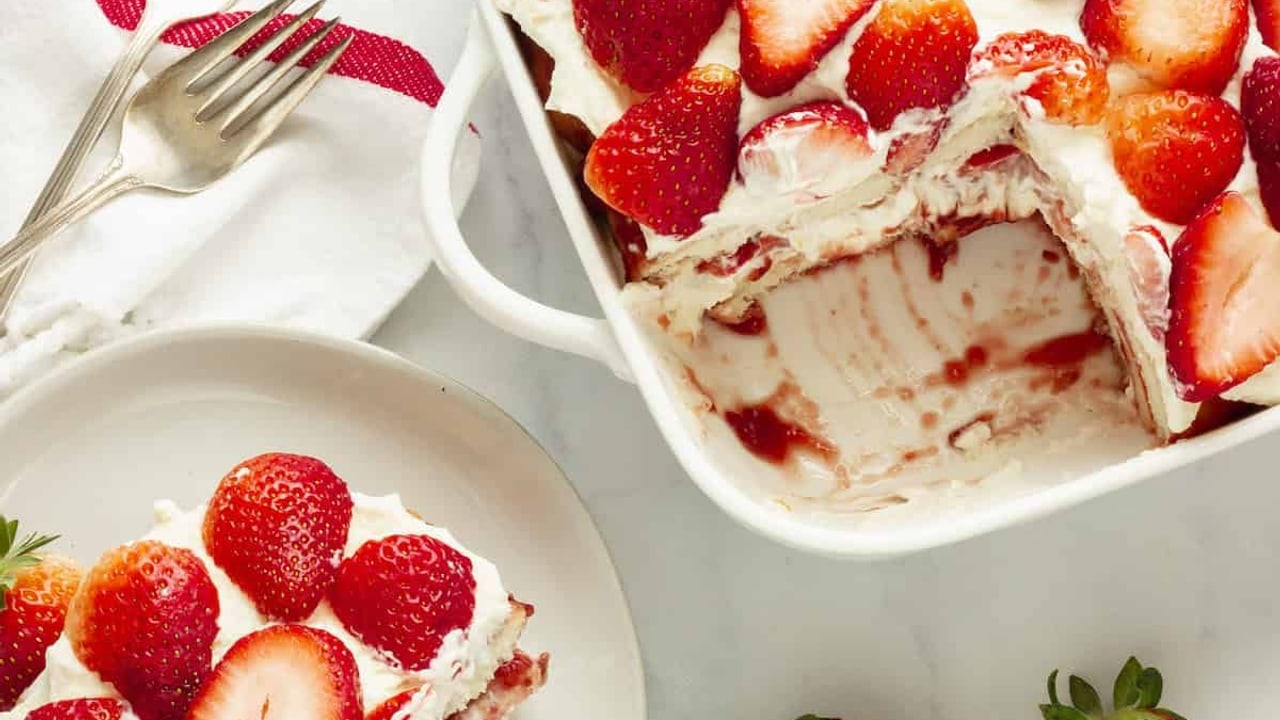Strawberry Tiramisu